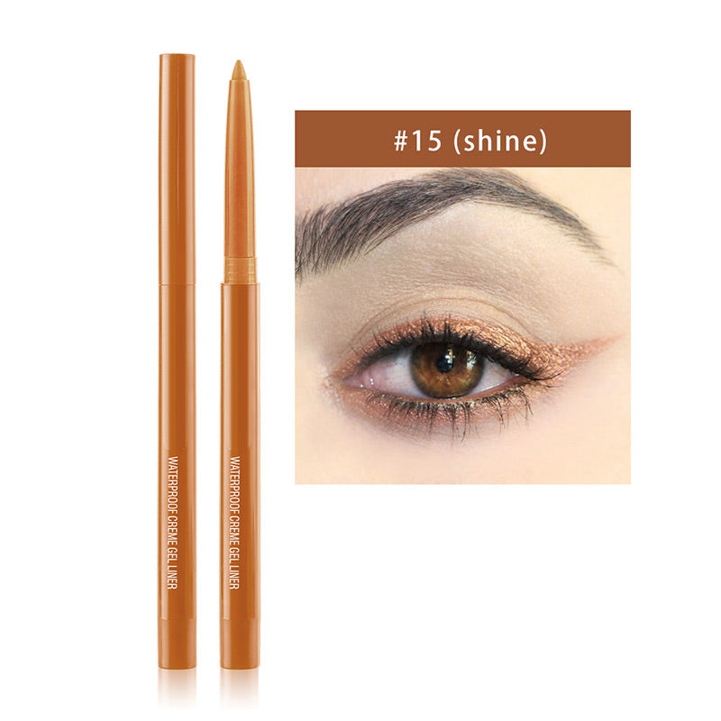 Set mit 20 langanhaltenden, wasserfesten und mehrfarbigen Eyeliner-Stiften
