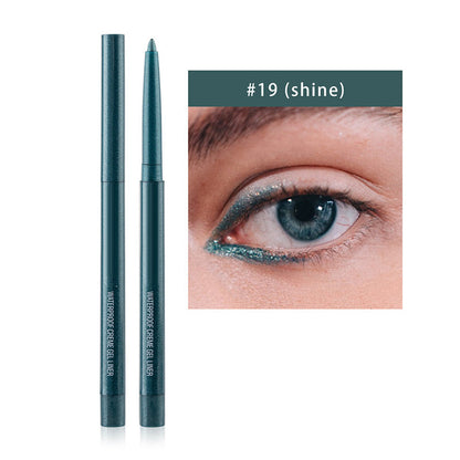 Set mit 20 langanhaltenden, wasserfesten und mehrfarbigen Eyeliner-Stiften