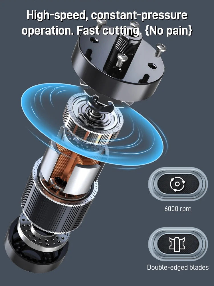 🎁⏳Zeitlich begrenzter Rabatt 💥- 60%🔥 Ideales Geschenk - Elektrischer Nasenhaartrimmer in deutscher Qualität