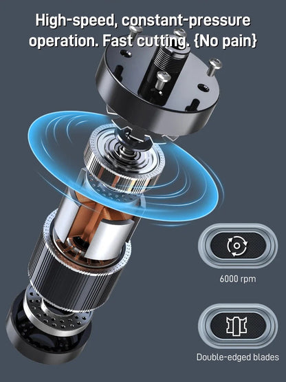 🎁⏳Zeitlich begrenzter Rabatt 💥- 60%🔥 Ideales Geschenk - Elektrischer Nasenhaartrimmer in deutscher Qualität