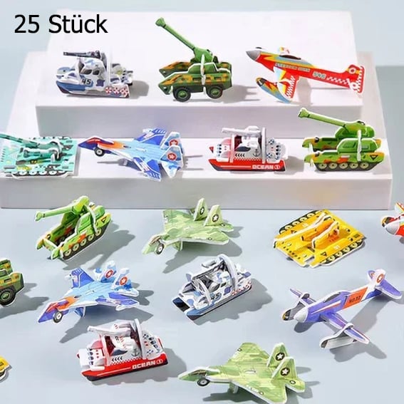 🎅🎁Weihnachtsangebot – 50 % Rabatt⏳🦖Erzieherisches 3D-Cartoon-Puzzle