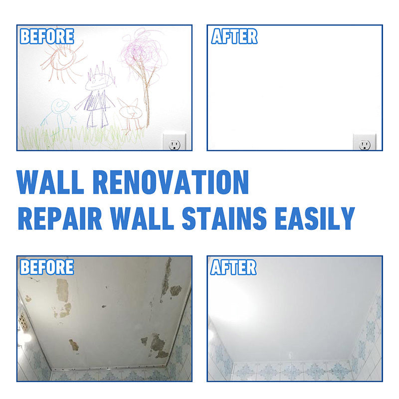 🧹✨ Magic Wall Repair Spray Set – Schmutzabweisend & langlebig ✨🏠 Flecken, Kratzer einfach überstreichen – für glatte, saubere Wände! Ideal für Mietwohnungen & schnelle Ausbesserungen. Komplett-Set mit Zubehör – sofort einsatzbereit.