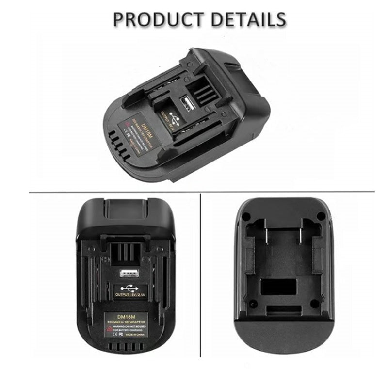 ⚡️Lithium-Akku-Adapter für 18V-Akkugeräte