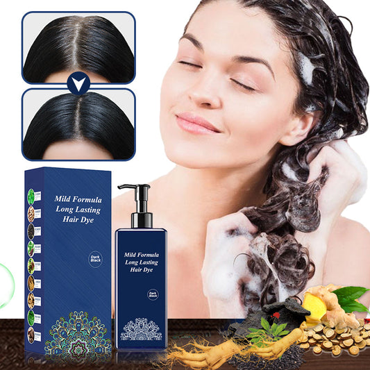 Pflanzliche Haarfärbecreme - Milde Formel Lang anhaltend