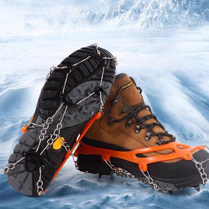 🏔️ ❄️ Schneeketten für Schuhe – Rutschfest & universal ✨