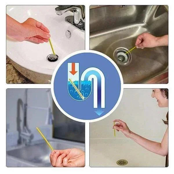 🔥Zeitlich begrenztes Angebot – 1 kaufen, 1 gratis erhalten🔥 – Abflussreiniger-Sticks