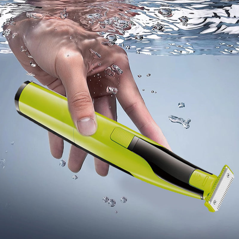 Multifunktionaler elektrischer wasserdichter schnurloser Rasierer,Unisex-Rasierer