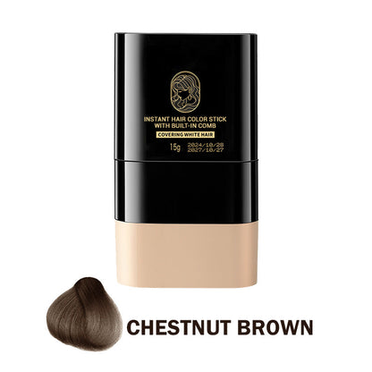 🔥Kaufen Sie 1 und erhalten Sie 1 gratis🎁Tragbarer Haarfärbekamm zur Abdeckung grauer Haare ！Naturschwarz, Schwarzbraun, Kaffee