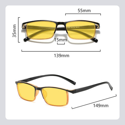 Nachtsicht- und Blaulicht-Blocker-Brille