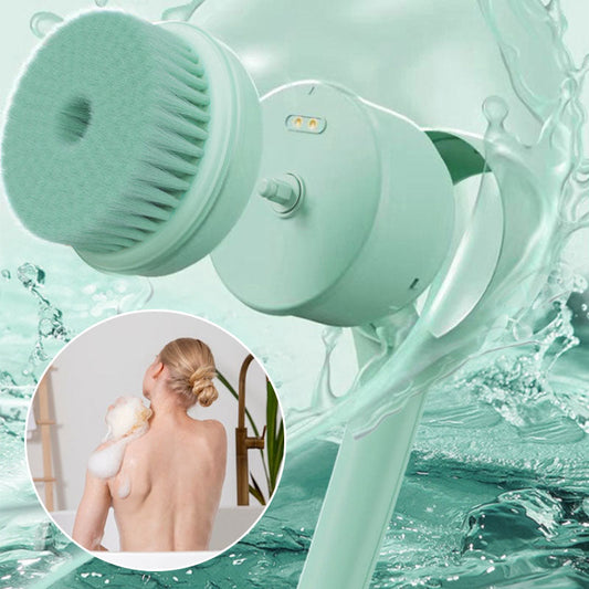 🔥NUR HEUTE SALE 50% OFF🔥Elektrischer Badeschrubber Langer Griff Bürste🛁✨