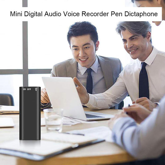 ✨Neujahrsausverkauf⏰Mini Digital Audio Voice Recorder Pen Dictaphone