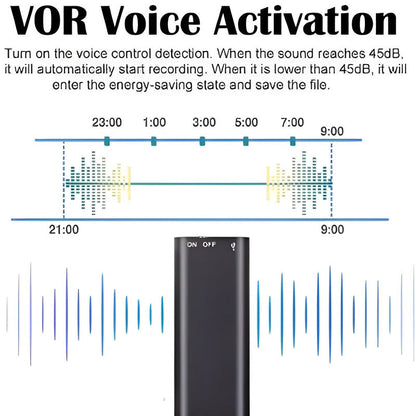 ✨Neujahrsausverkauf⏰Mini Digital Audio Voice Recorder Pen Dictaphone