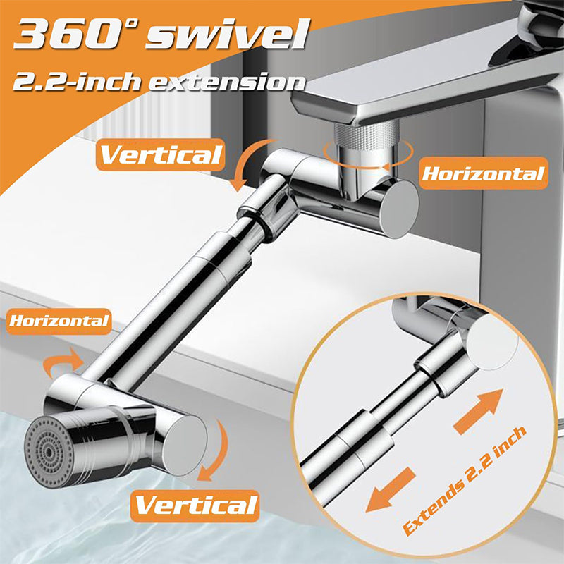 ⏳Begrenzte Zeit 50% Rabatt💥Um 1440° schwenkbarer Wasserhahn-Extender mit 2 Wasserauslass-Modi