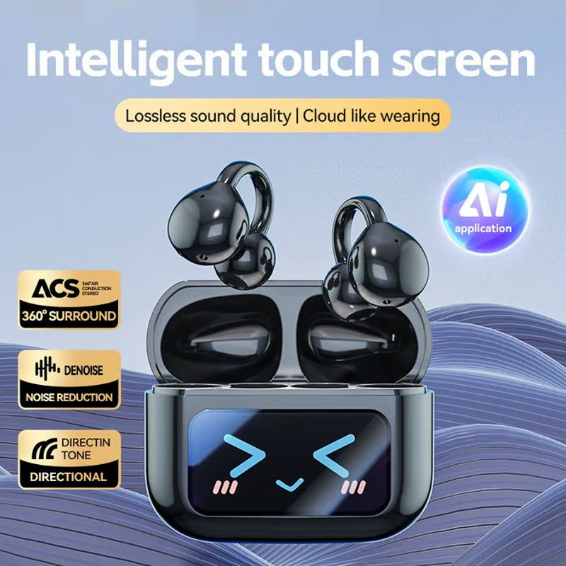 🎧57% RABATT! 🔥 2026 Bluetooth-Clip-On Ohrhörer – Kabellose Freiheit, Musik unterwegs & Stilvolles Design 🏃