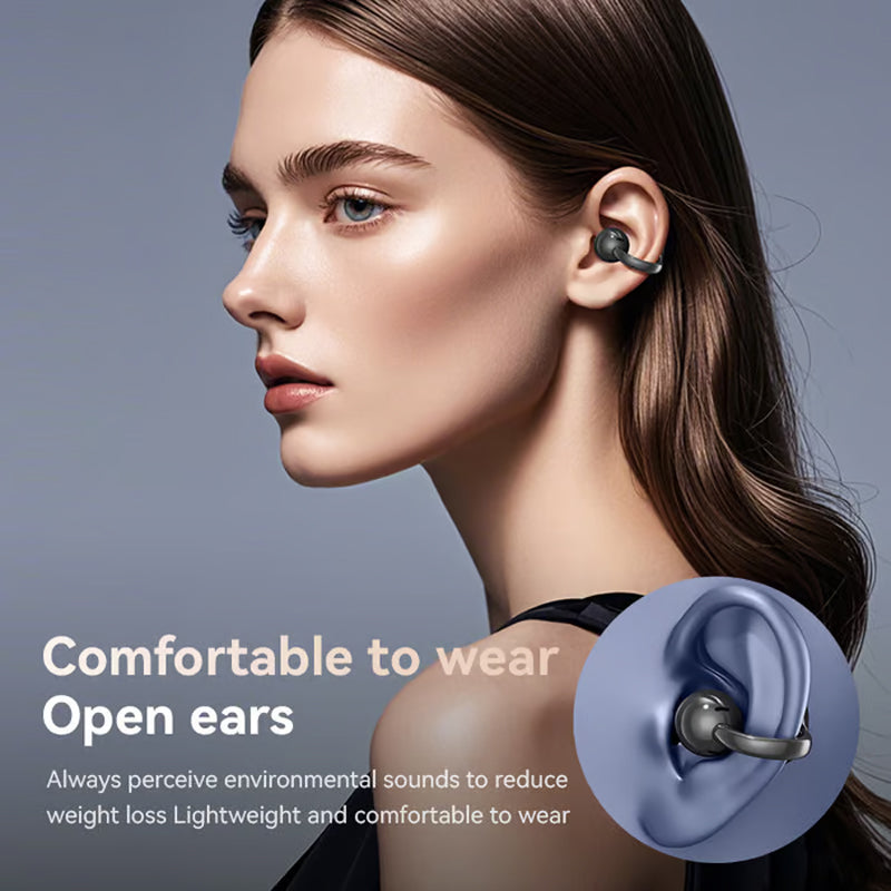 🎧57% RABATT! 🔥 2026 Bluetooth-Clip-On Ohrhörer – Kabellose Freiheit, Musik unterwegs & Stilvolles Design 🏃