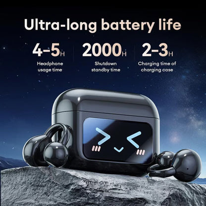 🎧57% RABATT! 🔥 2026 Bluetooth-Clip-On Ohrhörer – Kabellose Freiheit, Musik unterwegs & Stilvolles Design 🏃