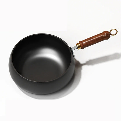 🍳🔥 Schwerer Gusseisentopf (unbeschichtet) – Robust & vielseitig – Ideal für Schmoren, Braten oder Backen – gleichmäßige Hitzeverteilung 🍲✨🛠️