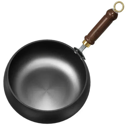 🍳🔥 Schwerer Gusseisentopf (unbeschichtet) – Robust & vielseitig – Ideal für Schmoren, Braten oder Backen – gleichmäßige Hitzeverteilung 🍲✨🛠️