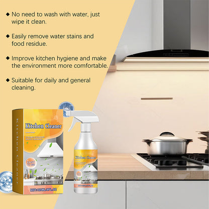 🧼 Effektives Entfettungsspray für die Küche – Löst Fett wie von Zauberhand! ✨🔥 Nur einmal sprühen, kein Schrubben nötig – Ihre Küche bleibt blitzblank. 💪🍳