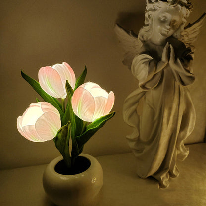 LED-Tulpen-Nachtlicht-Blumen-Tischlampe🌷✨2 kaufen, versandkostenfrei