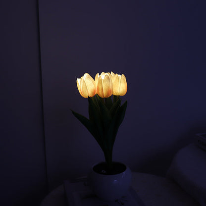 LED-Tulpen-Nachtlicht-Blumen-Tischlampe🌷✨2 kaufen, versandkostenfrei