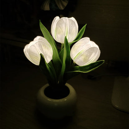 LED-Tulpen-Nachtlicht-Blumen-Tischlampe🌷✨2 kaufen, versandkostenfrei