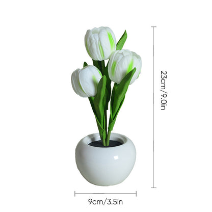 LED-Tulpen-Nachtlicht-Blumen-Tischlampe🌷✨2 kaufen, versandkostenfrei