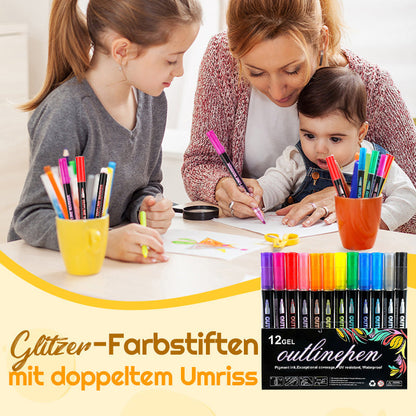 Farbige Lightstick Graffiti Textmarker-Stifte