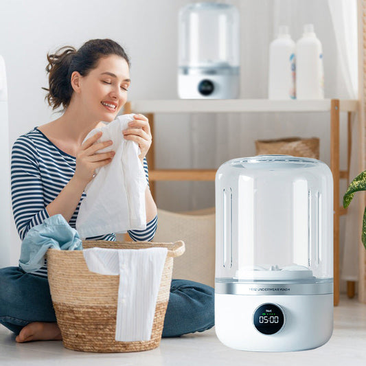 Tragbare, wiederaufladbare Mini-Waschmaschine für Unterwäsche