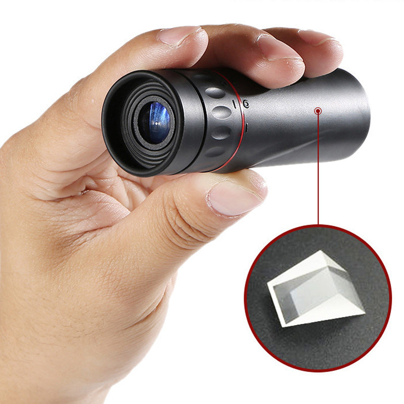 🔭 50% RABATT JETZT! ✨ Tragbares Monokularteleskop für Draußen - 12x50 Vergrößerung mit Smartphone-Adapter für Abenteuer 🌄📱