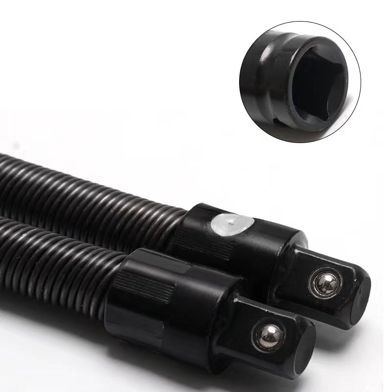 🔩 LIMITED-TIME 50% RABATT! ⚙️ Flexible Steckschlüssel-Verlängerung 1/2" – Biegbar, Stabil, Vielseitig, 25/36 cm ✨