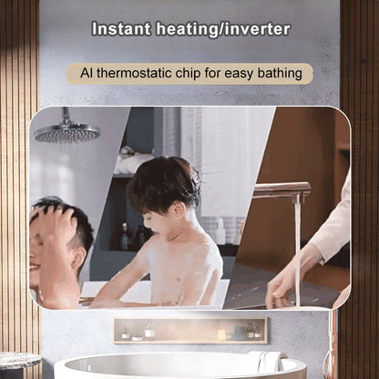 🔥 Thermostatischer Durchlauferhitzer – Kompakt & energieeffizient – Perfekt für Dusche, Waschbecken oder Küche – konstante Wassertemperatur, einfache Installation 💧
