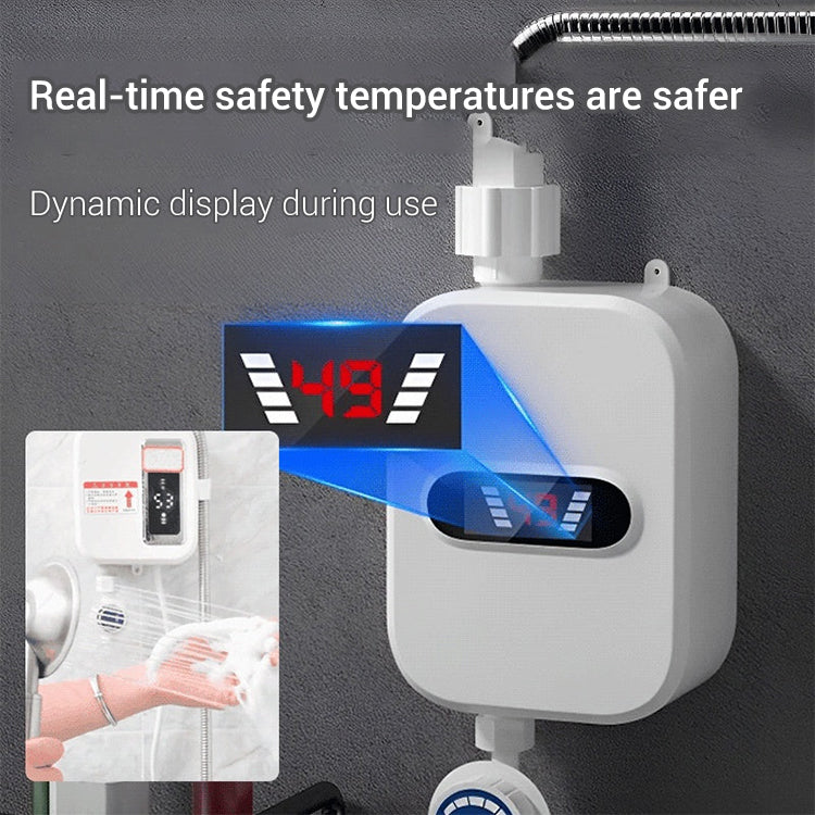 🔥 Thermostatischer Durchlauferhitzer – Kompakt & energieeffizient – Perfekt für Dusche, Waschbecken oder Küche – konstante Wassertemperatur, einfache Installation 💧