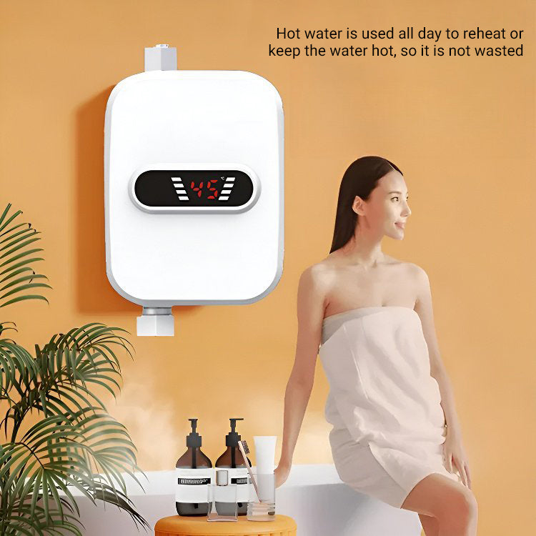 🔥 Thermostatischer Durchlauferhitzer – Kompakt & energieeffizient – Perfekt für Dusche, Waschbecken oder Küche – konstante Wassertemperatur, einfache Installation 💧