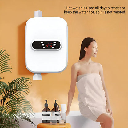 🔥 Thermostatischer Durchlauferhitzer – Kompakt & energieeffizient – Perfekt für Dusche, Waschbecken oder Küche – konstante Wassertemperatur, einfache Installation 💧