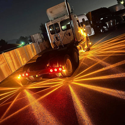 💖2025 Hot Sale💖⏳50%~70% OFF für eine begrenzte Zeit 💥🚛LED Wassermelone Blinkleuchten, Seitenmarker Signal Lights für alle Lastwagen und Anhänger.