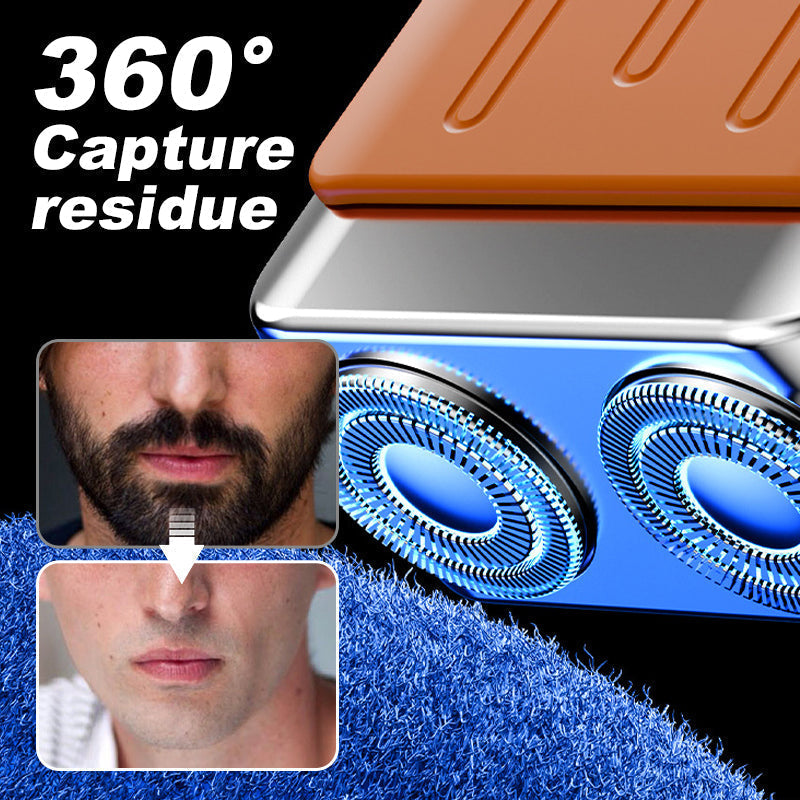 🔥Bestseller-Neuheit❤️‍🔥 Tragbarer elektrischer Mini-Rotationsrasierer für Männer💥💥Befristetes Angebot: 50% Rabatt auf Bestellungen