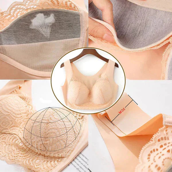 Der Muttertagsverkauf ist da!！！🔥Kostenloser Versand🌟Ultimate Lift Stretch Full Shape Seamless Lace Bra (3 PCS)
