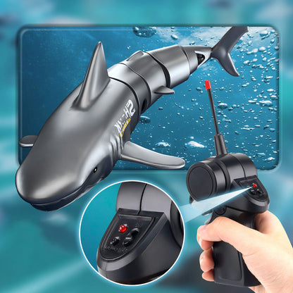 🦈 JETZT 50 % RABATT! 🌊 Ferngesteuerter Tauchhai – Realistische Schwimmbewegungen & wasserdicht – Interaktives Badespielzeug für Kinder 🎁