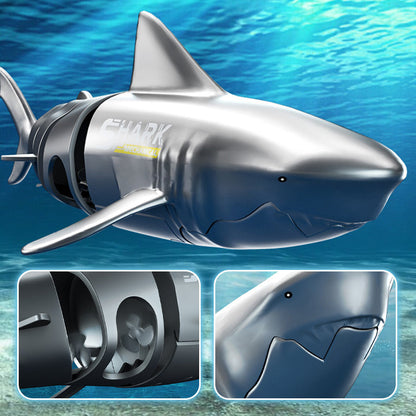 🦈 JETZT 50 % RABATT! 🌊 Ferngesteuerter Tauchhai – Realistische Schwimmbewegungen & wasserdicht – Interaktives Badespielzeug für Kinder 🎁