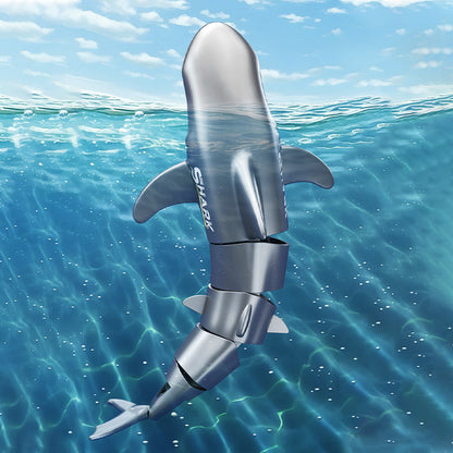 🦈 JETZT 50 % RABATT! 🌊 Ferngesteuerter Tauchhai – Realistische Schwimmbewegungen & wasserdicht – Interaktives Badespielzeug für Kinder 🎁