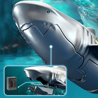 🦈 JETZT 50 % RABATT! 🌊 Ferngesteuerter Tauchhai – Realistische Schwimmbewegungen & wasserdicht – Interaktives Badespielzeug für Kinder 🎁