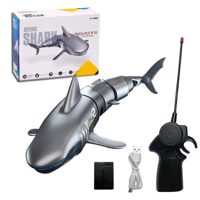 🦈 JETZT 50 % RABATT! 🌊 Ferngesteuerter Tauchhai – Realistische Schwimmbewegungen & wasserdicht – Interaktives Badespielzeug für Kinder 🎁