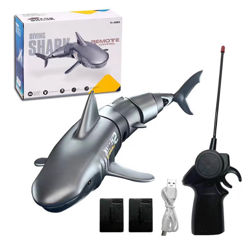 🦈 JETZT 50 % RABATT! 🌊 Ferngesteuerter Tauchhai – Realistische Schwimmbewegungen & wasserdicht – Interaktives Badespielzeug für Kinder 🎁