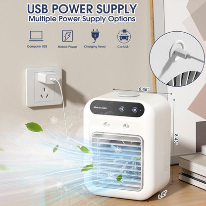 ❄️Sommeraktion: 50 % Rabatt❄️ Mini-Klimaanlage mit Kühl- und Befeuchtungsfunktion