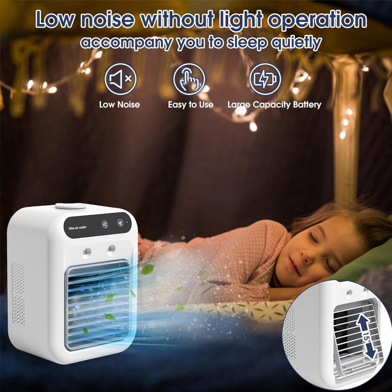 ❄️Sommeraktion: 50 % Rabatt❄️ Mini-Klimaanlage mit Kühl- und Befeuchtungsfunktion