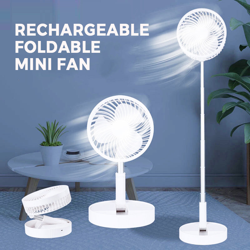 🌀 50% RABATT! 🍃 Wiederaufladbarer & faltbarer Mini-Ventilator – Kompakt, leise & perfekt für Reisen – Ideal für Büro oder heiße Tage – 3 Geschwindigkeiten, kleiner Begleiter mit großer Kühlleistung 🔋✨