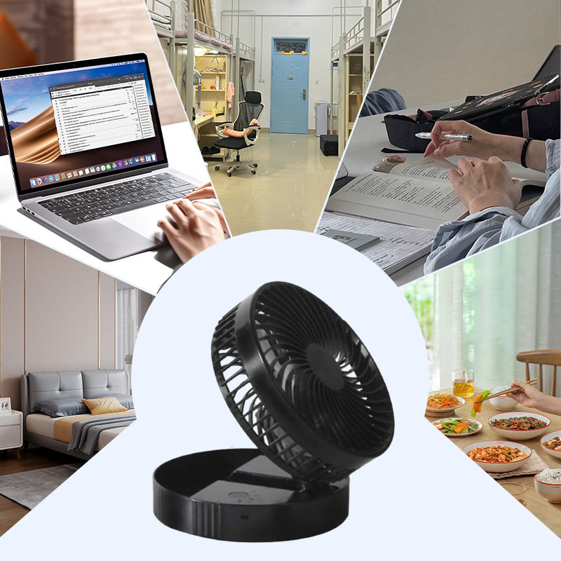 🌀 50% RABATT! 🍃 Wiederaufladbarer & faltbarer Mini-Ventilator – Kompakt, leise & perfekt für Reisen – Ideal für Büro oder heiße Tage – 3 Geschwindigkeiten, kleiner Begleiter mit großer Kühlleistung 🔋✨