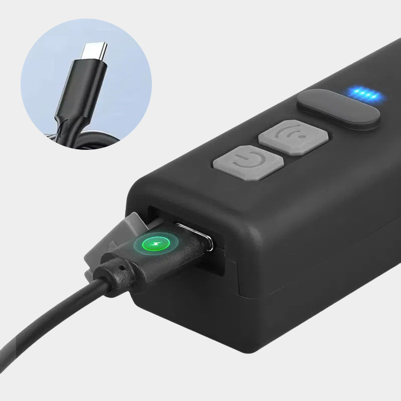 Ohrmontierte LED-Stirnlampe mit Bewegungssensor