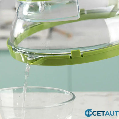 ⏳Begrenzte Zeit 50% Rabatt💥🫧💭✨Klare, spritzwassergeschützte, mikrowellengeeignete Abdeckung mit Wasserdampfer und Griff🫧💭✨
